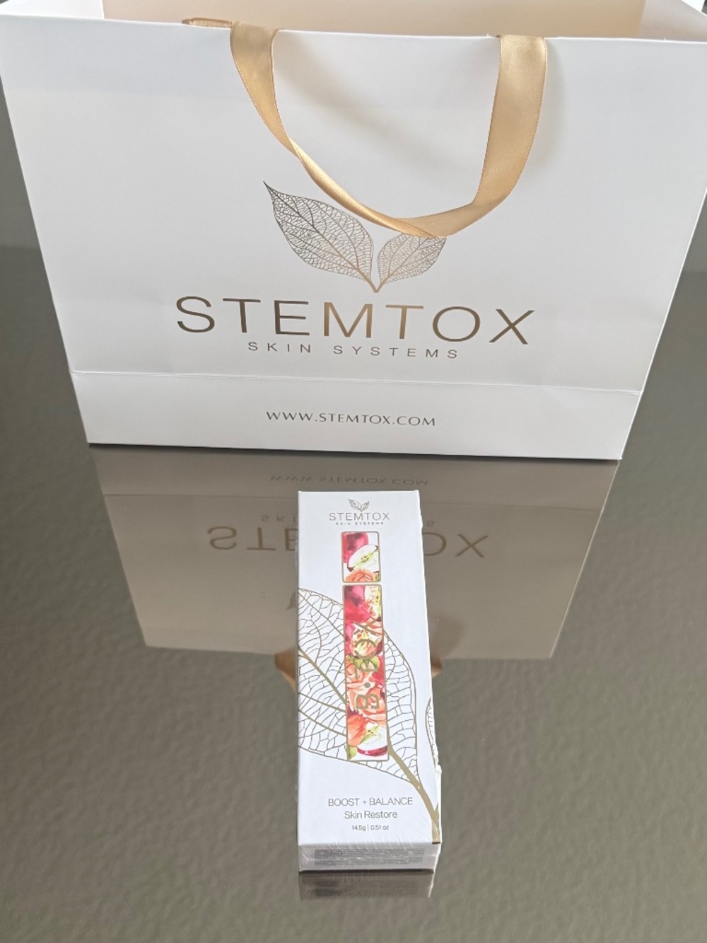 STEMTOX B*TOX BOOST + BALANCE SKIN RESTORE- REDUCES WRINKLES & LINES- NEW-SEALED